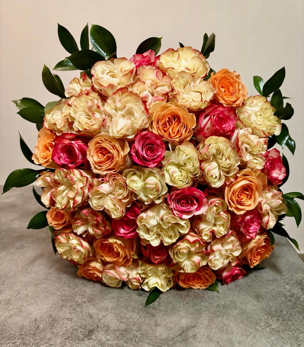 Buchet mare multicolor cu flori variate — e-flower București